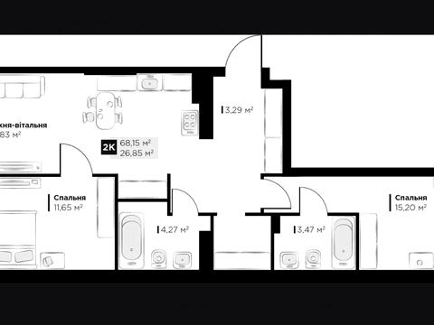 квартира по адресу Галицкая ул., (Будинок)