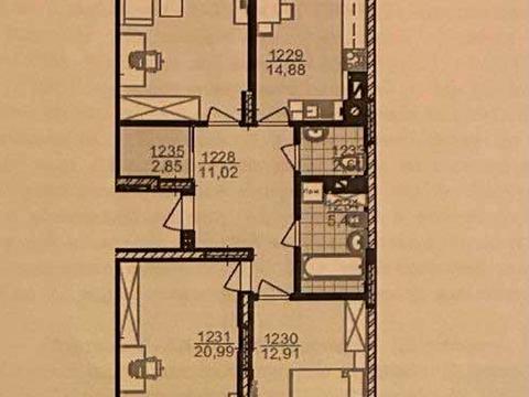 квартира по адресу Радистов ул., 40-Г