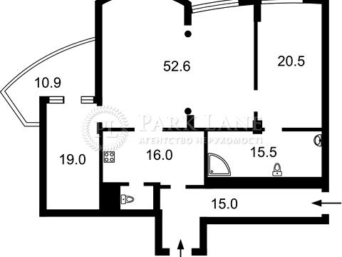 квартира по адресу Владимира Ивасюка просп. (Героїв Сталінграду), 12-Ж