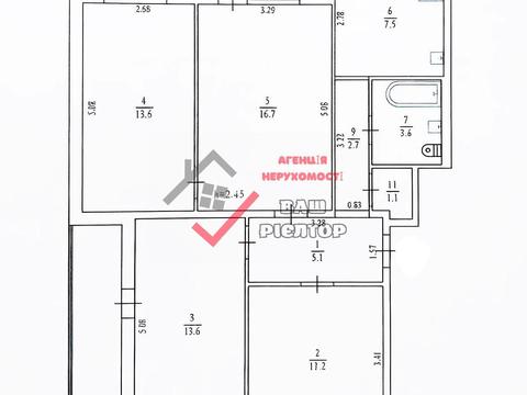 квартира за адресою Лікаря Мальцева пров. (Латишева), 9