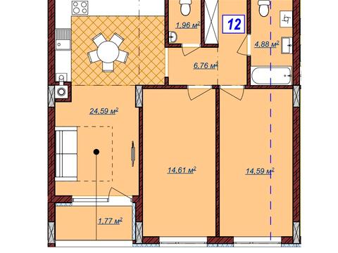 квартира по адресу Вулецкая ул., (Будинок)