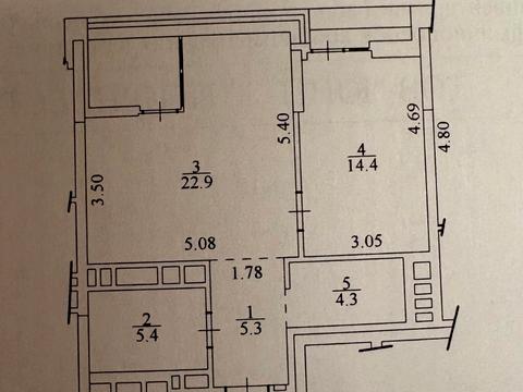 квартира за адресою Ґарета Джонса вул. (Сім'ї Хохлових), 12