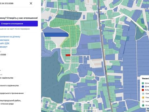 ділянка за адресою 