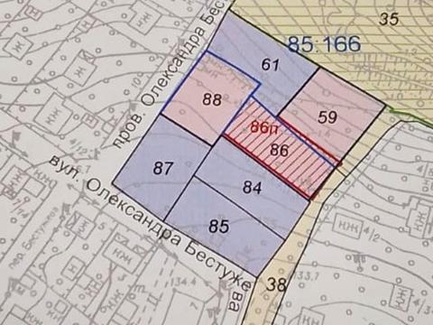 участок по адресу Гамаліївська ул. (Олександра Бестужева)