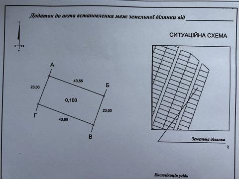 ділянка за адресою Чорноморська, 9