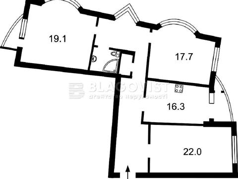 квартира по адресу Днепровская набережная ул., 25