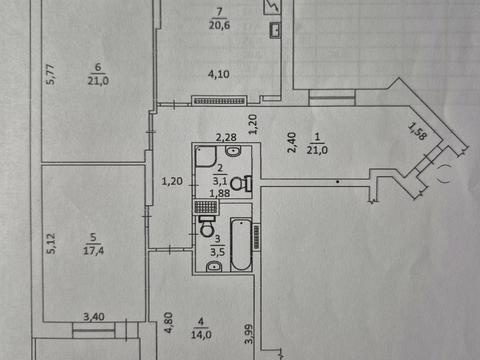 квартира за адресою Саперно-Слобідська вул., 10