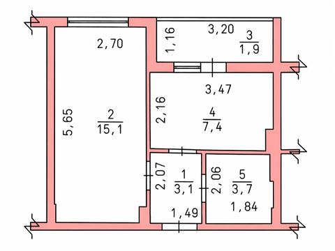 квартира по адресу Проездная ул., 12