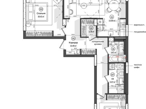 квартира по адресу Набережно-Рыбальская дорога ул., 5