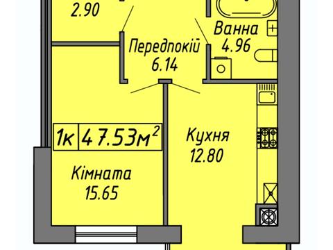квартира по адресу Степана Бандеры ул., (Будинок 1)