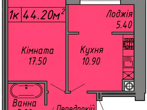 квартира по адресу Степана Бандеры ул., (Будинок 1)