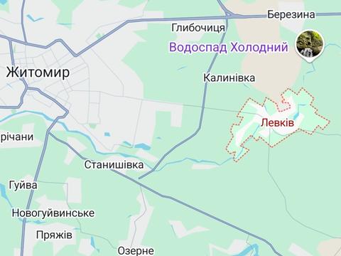 ділянка за адресою Левківська