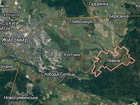 ділянка за адресою Левківська