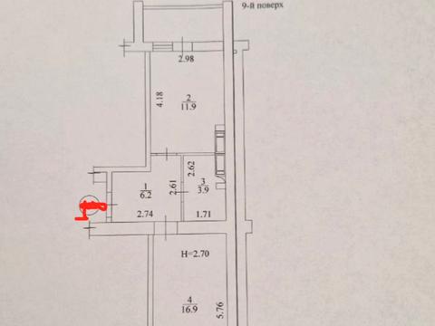 квартира по адресу Льва Ландау просп. (50-летия СССР), 52-В