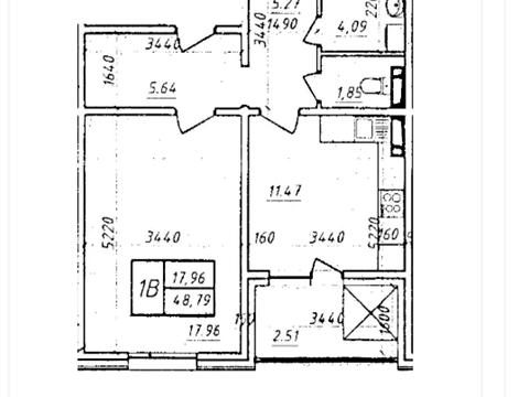 квартира по адресу Балтийский пер., 1