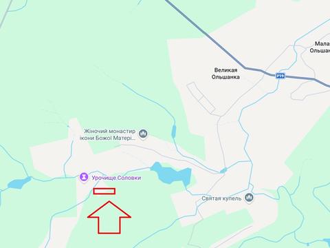 участок по адресу с. Великая Ольшанка, Вовнянська