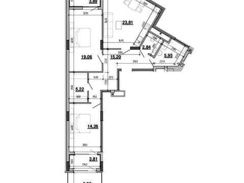 квартира по адресу Богдана Хмельницкого ул., 207-В