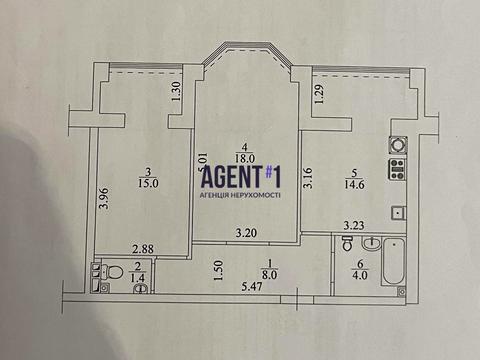 квартира за адресою Героїв Небесної Сотні просп., 26/8