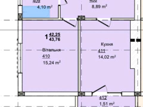 квартира за адресою Василя Стуса вул., 1