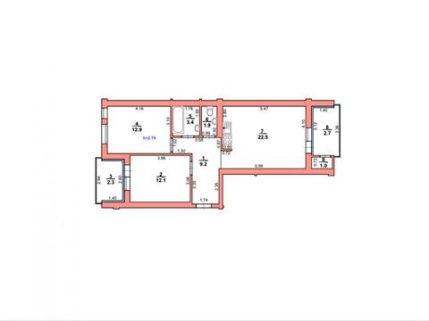 квартира по адресу Роксоланы ул., 4