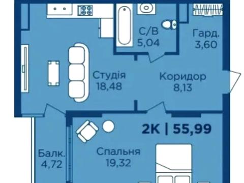 квартира по адресу Гетмана Мазепы ул., (Будинок 4)