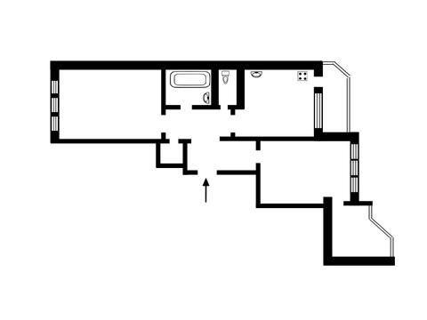 квартира по адресу Елизаветы Чавдар ул., 1