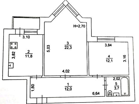 квартира по адресу Павла Чубинського ул., 5