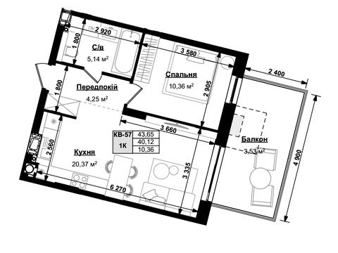 квартира по адресу Героїв Крут ул., (Будинок 2)