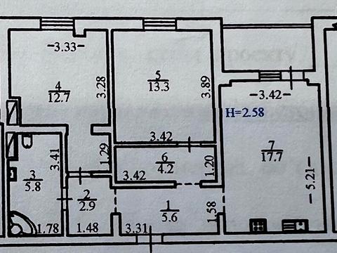 квартира по адресу Урловская ул., 38
