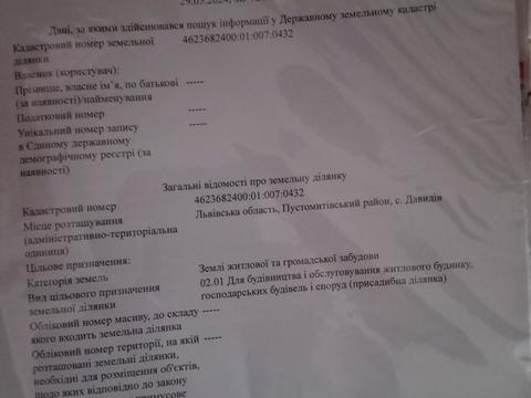 ділянка за адресою Відродження, 78