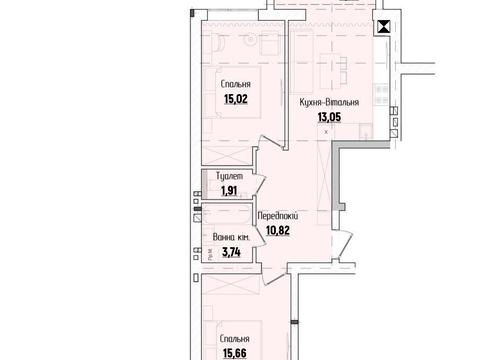 квартира по адресу Проектная ул., 3-А