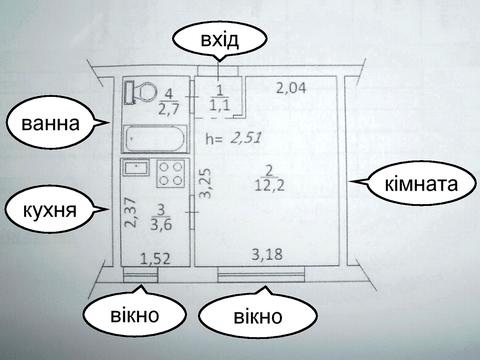 квартира за адресою Кубанської України вул. (Маршала Жукова), 29-А