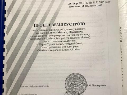 участок по адресу Небесної сотні