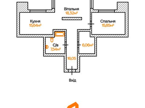 квартира за адресою Валерія Лобановського просп. (Червонозоряний), 6-Д