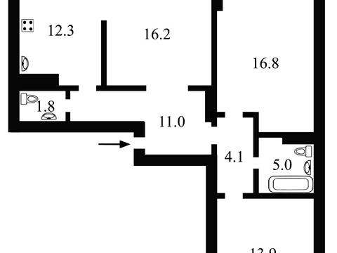 квартира по адресу Васильковская ул., 37-Г