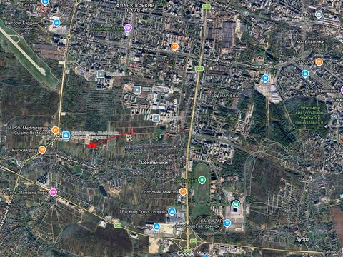 участок по адресу Авіаційна