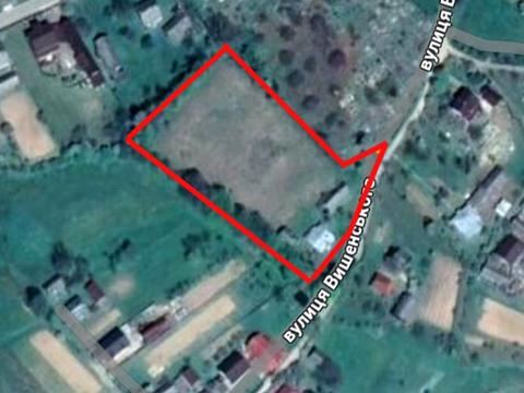 участок по адресу Вишенського