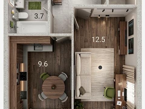 квартира за адресою 17-та лінія вул., (Будинок)