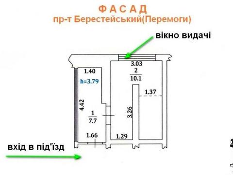 комерційна за адресою Берестейський просп. (Перемоги), 11 к3