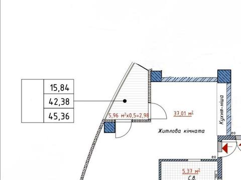 квартира по адресу Иоанна Павла II ул. (Лумумбы Патриса), (Будинок 3)