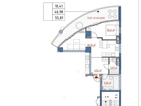 квартира по адресу Иоанна Павла II ул. (Лумумбы Патриса), (Будинок 3)