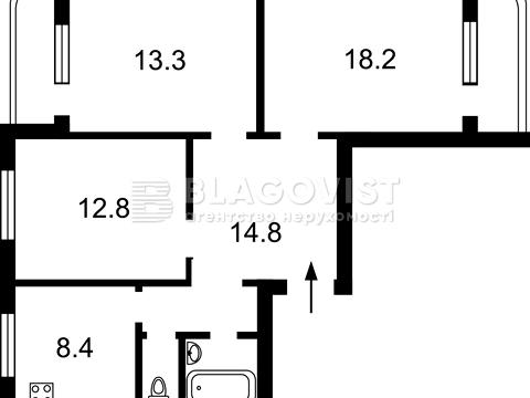 квартира за адресою Ушинського вул., 25-А