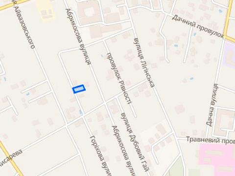 ділянка за адресою Горіхова вул.