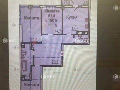 квартира по адресу Авиационная ул., (Будинок 1)