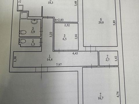 квартира по адресу Кловский спуск, 14/24