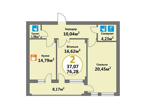 квартира за адресою Надійна вул., (Будинок 3)