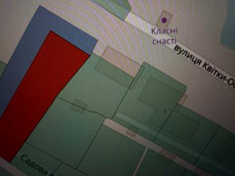 участок по адресу Квитки-Основьяненко ул.