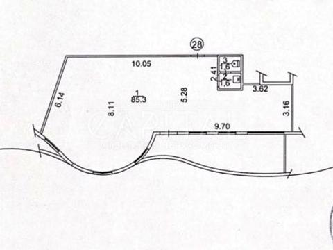 комерційна за адресою Вознесенський узвіз (Смирнова-Ласточкіна), 23в