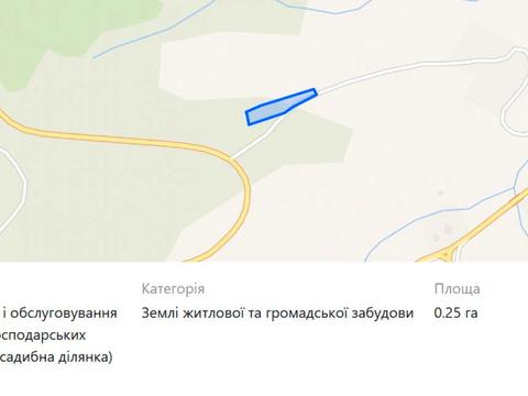 ділянка за адресою 