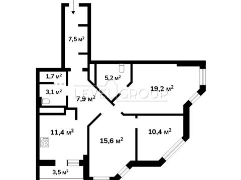 квартира по адресу Любомира Гузара просп. (Космонавта Комарова), 26